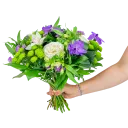 Kytice fialových květů